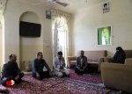 غبارروبی و عطرافشانی قبورشهدا و دیدار با خانواده معظم شهدای ورزشکار  4